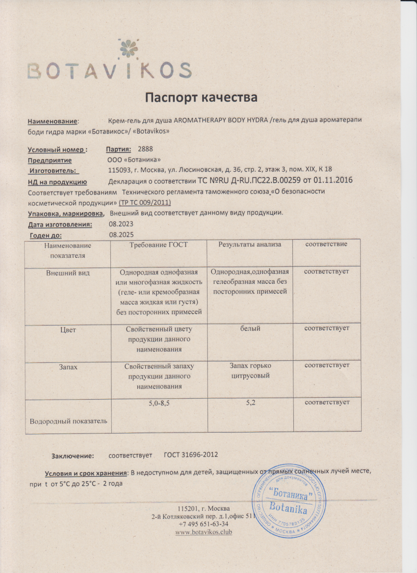 Паспорт №082023